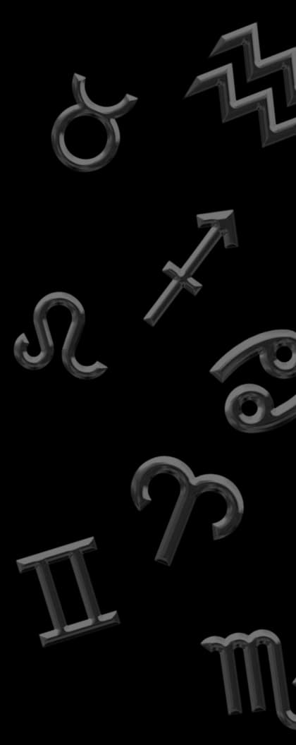 Серебряные символы зодиака